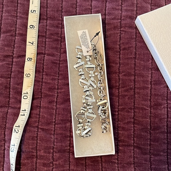 NWT Chico’s Silver Toned Link Necklace in Box. Great gift! - Picture 6 of 6